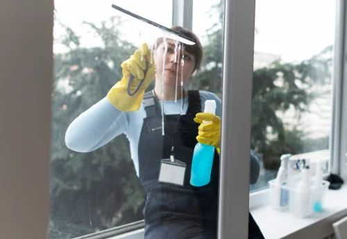Nettoyage de vitres intérieures et extérieures à Estivareilles